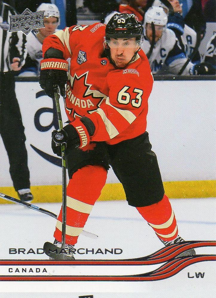 BRAD MARCHAND TEAM CANADA 2025-26 Upper Deck Extended – Base