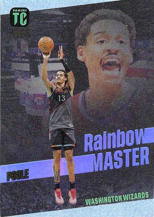 JORDAN POOLE 2023-24 Panini Top Class NBA Rainbow Master