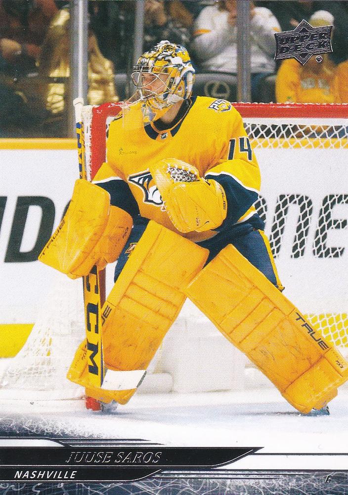 JUUSE SAROS 2024-25 UD Series 2 Hockey