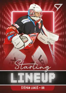 ŠTĚPÁN LUKEŠ 21-22 SportZoo Série2 Tipsport ELH Starting Lineup