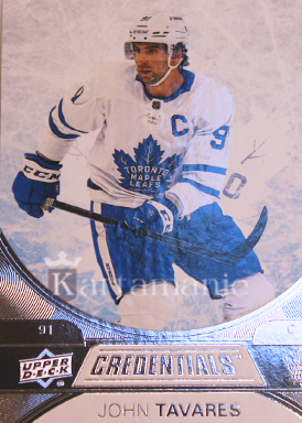 JOHN TAVARES 21-22 UD Credentials