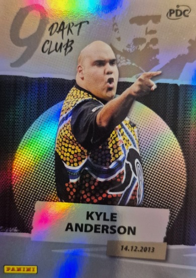 KYLE ANDERSON 2026 PDC WORLD CHAMPIONSHIP 9-DART-CLUB