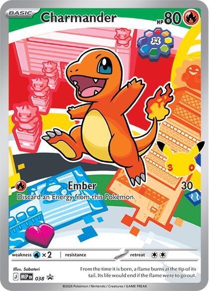 Charmander 038 Mega Evolution Promo
