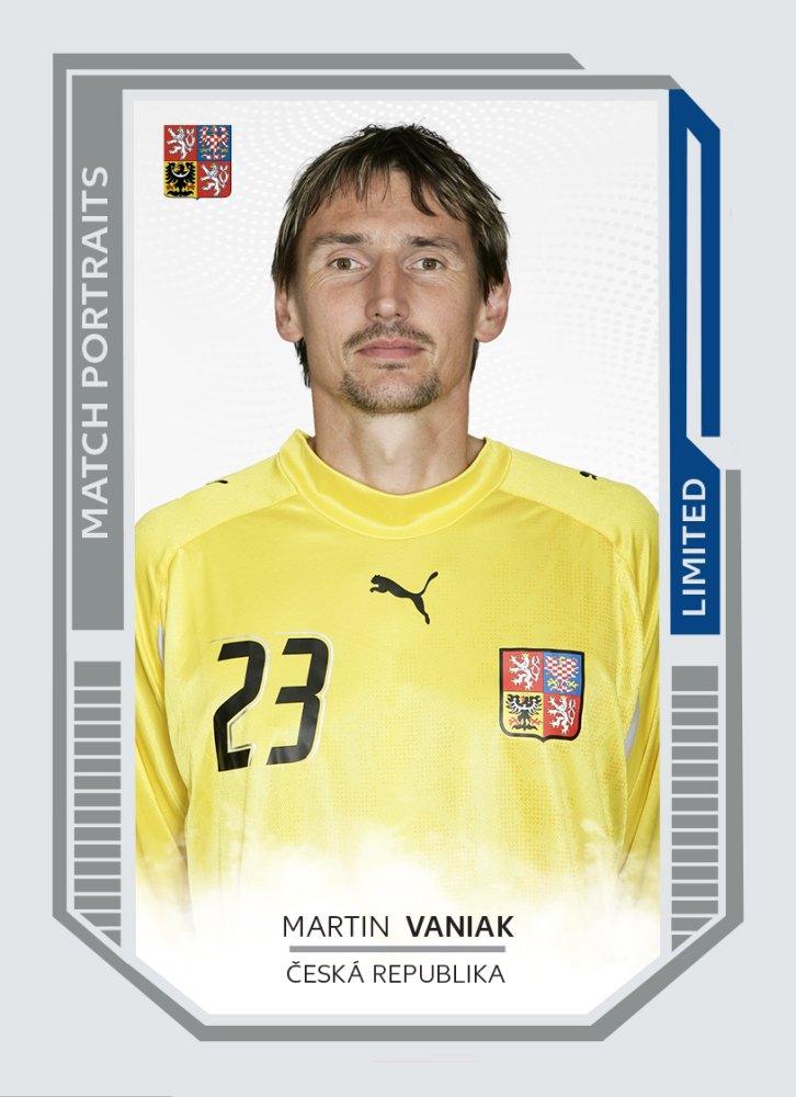 MARTIN VANIAK 2022 Repre v Srdcích Match Portraits – 2021-22 – Insert