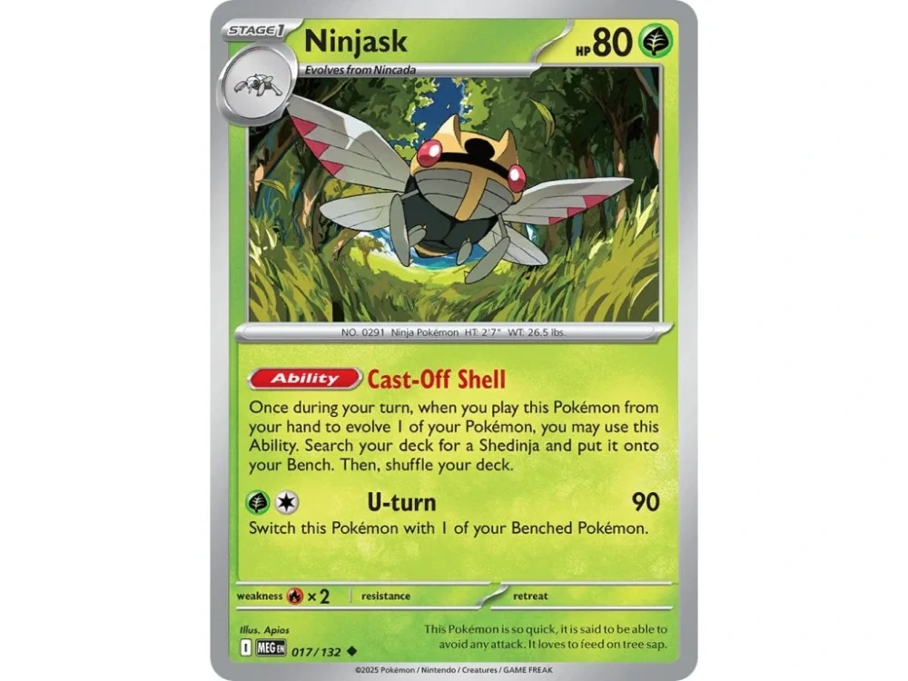 Ninjask 017/132 Mega Evolution