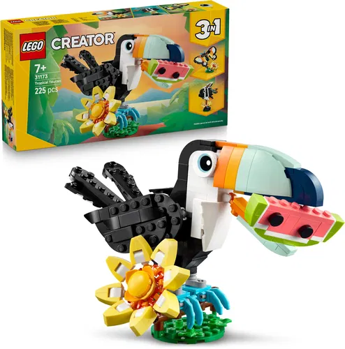 LEGO® Creator 3v1 31173 Divoká zvířata: Tropický tukan