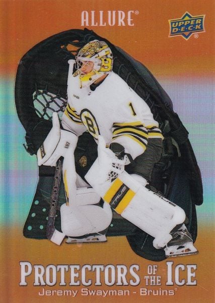 Jeremy Swayman 24-25 Allure Protector Of the Ice Orange