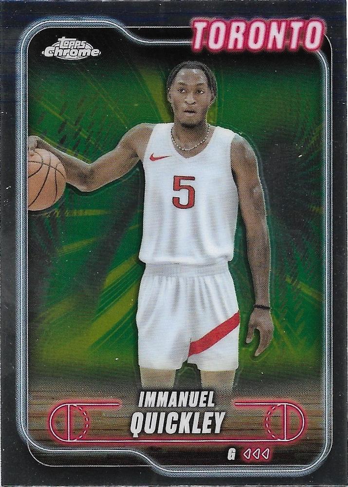 IMMANUEL QUICKLEY 2024-25 Topps Chrome