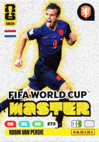ROBIN VAN PERSIE 2026 Panini Adrenalyn XL FIFA World Cup MASTER