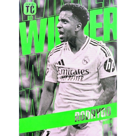 Rodrygo 2025 Panini Top Class Winner – 2024-25 – Insert