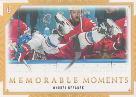 ONDREJ BERANEK 2024 Legendary Memorable Moments – 2024-25 – Legendary Cards – Base