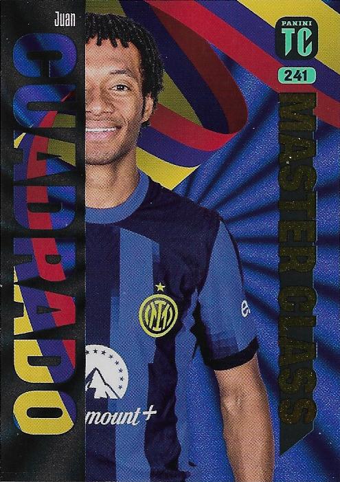 JUAN CUADRADO Panini Top Class 2024 Rainbow Master