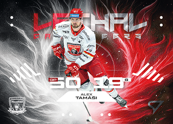 ALEX TAMÁŠI 2025-26 SportZoo série 1 Lethal Cannoneers – Insert