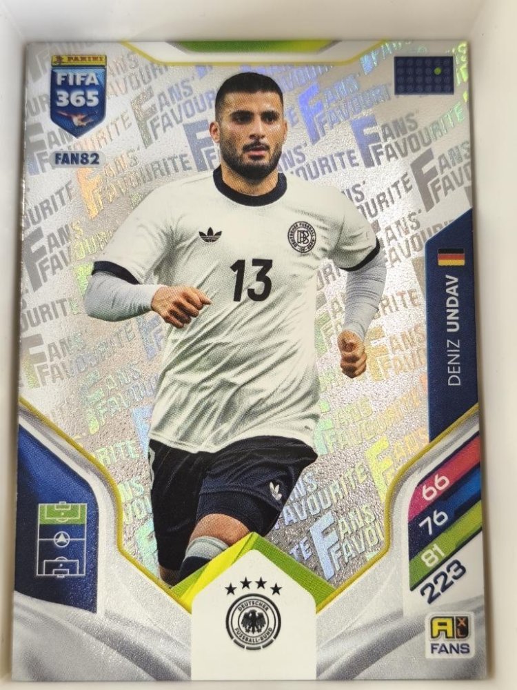 DENIZ UNDAV FIFA 2026 Adrenalyn XL Fan Silver