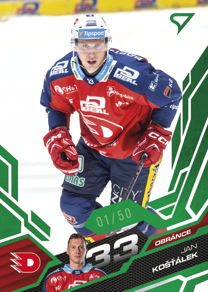 JAN KOŠŤÁLEK SportZoo 2025-26 II.serie Emerald Green 50/50