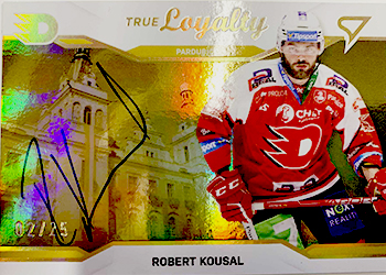 ROBERT KOUSAL SportZoo Tipsport 2021-22 II.série True Loyalty 02/25