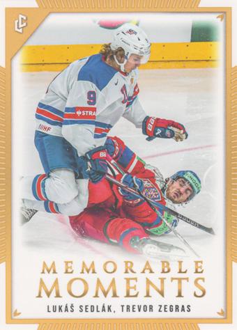 LUKAS SEDLAK TREVOR ZEGRAS 2024 Legendary Memorable Moments – 2024-25 – Legendary Cards – Base