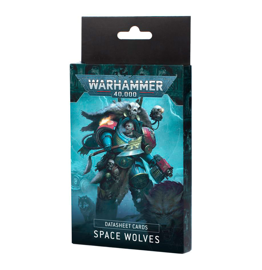 Warhammer 40,000 – Space Wolves Datasheet Cards (ENG)
