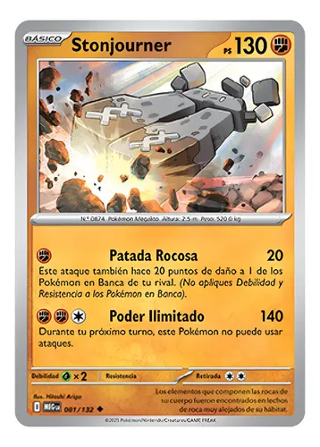 Stonjourner 081/132 Mega Evolution