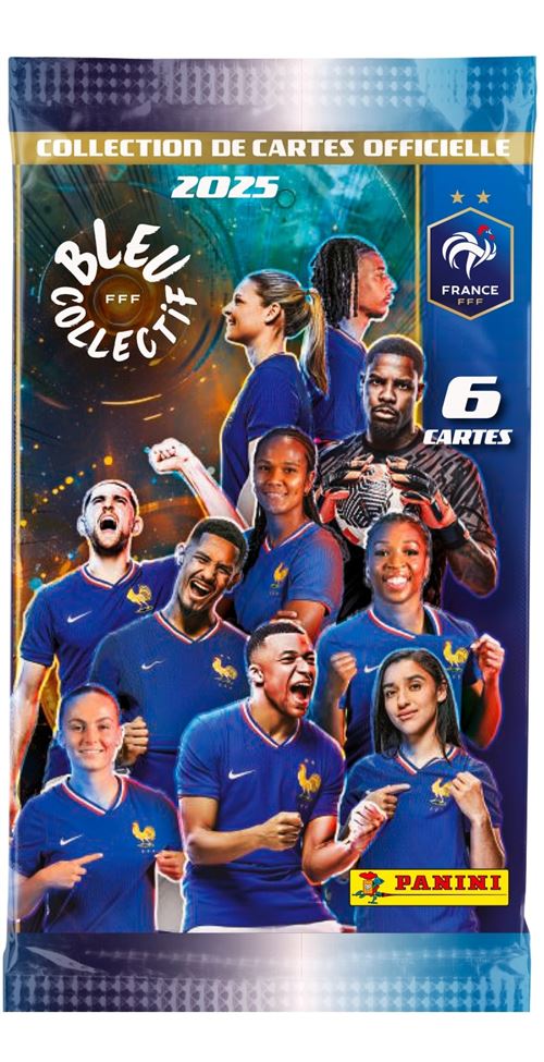 Panini FFF Bleu Collectif 2025 - Blister