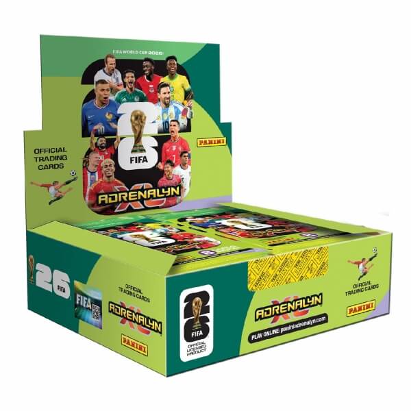 FIFA WORLD CUP 2026 - ADRENALYN - karty - BOX (24ks)