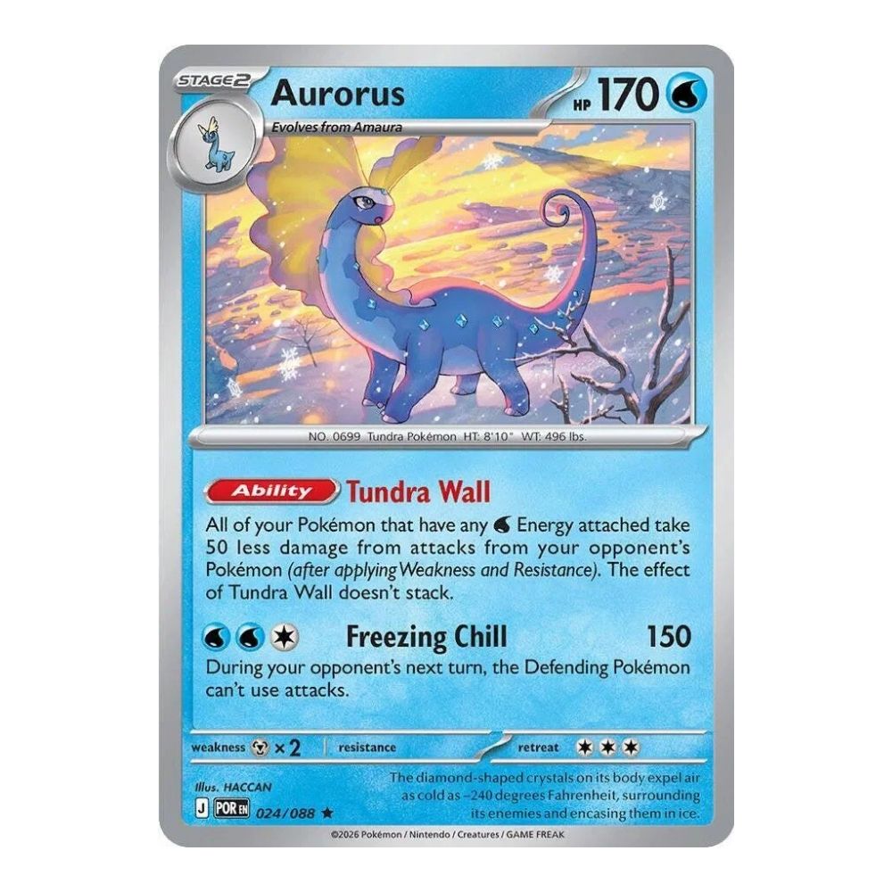 Aurorus 024/088 Perfect Order – Nintendo