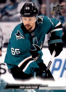 ERIK KARLSSON 22-23 UD Hockey Serie1