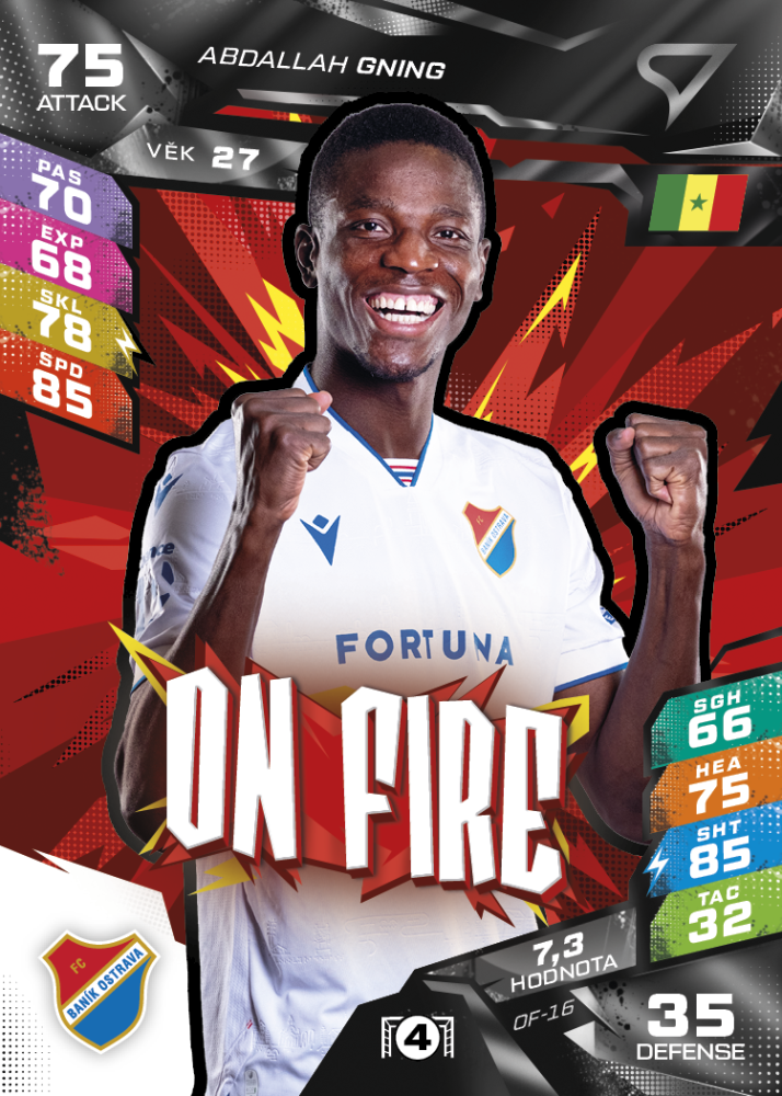 ABDALLAH GNING Chance Liga 2026/27 Duel ON FIRE