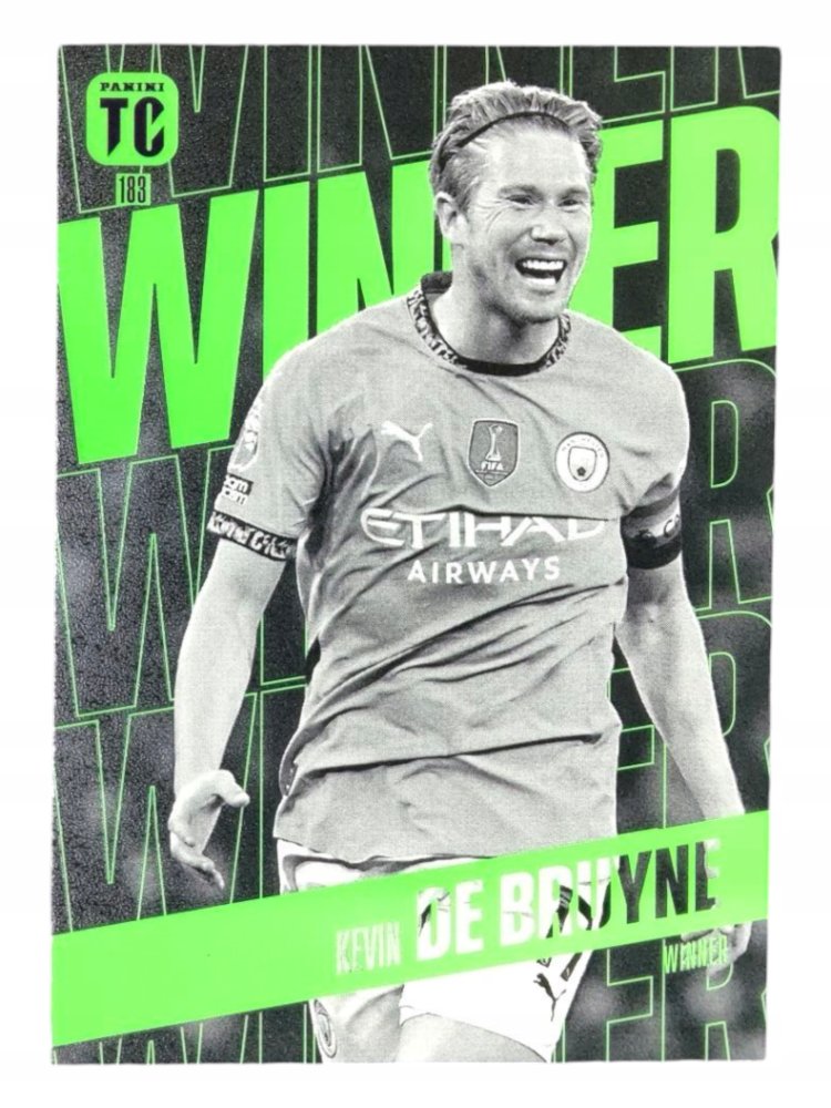 Kevin de Bruyne 2025 Panini Top Class Winner – 2024-25 – Insert