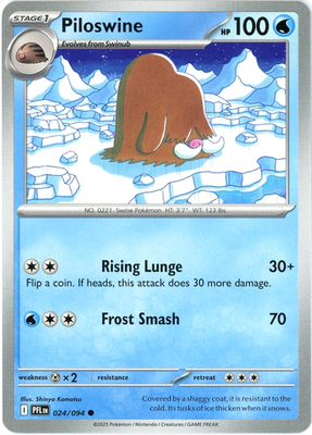 Piloswine 024/094 Phantasmal Flames