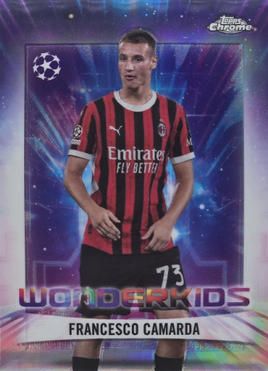 FRANCESCO CAMARDA 2024-25 Topps Chrome UEFA Club Competitions WONDERKIDS