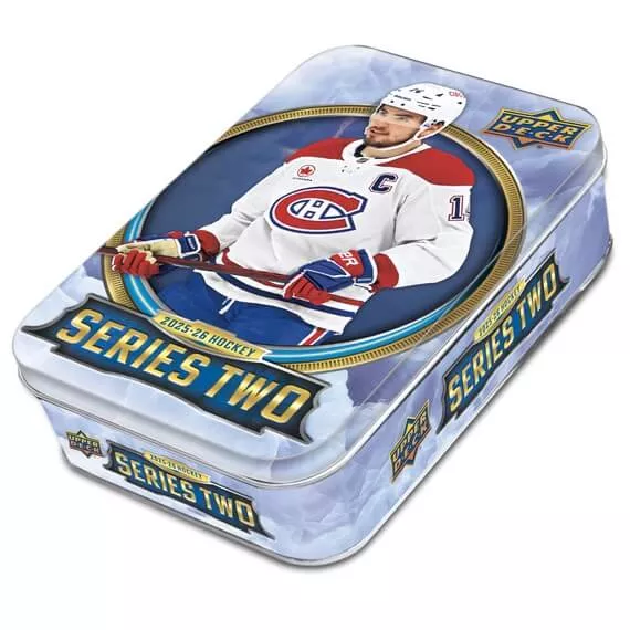 2025-2026 NHL Upper Deck Series Two Hockey Tin