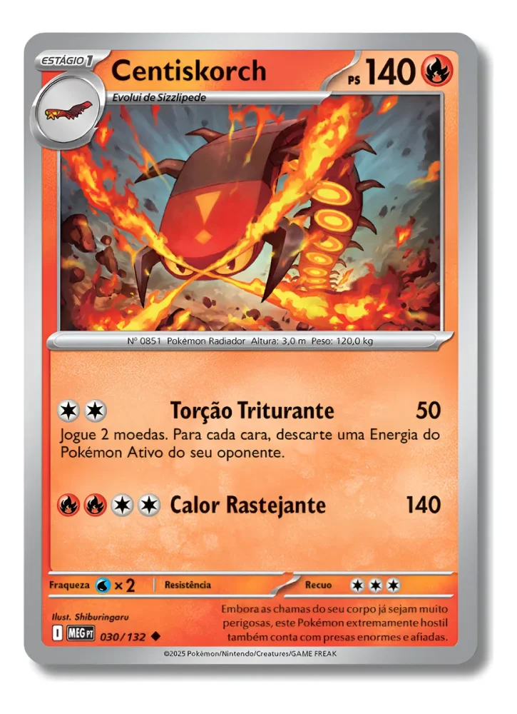 Centiskorch 030/132 Mega Evolution