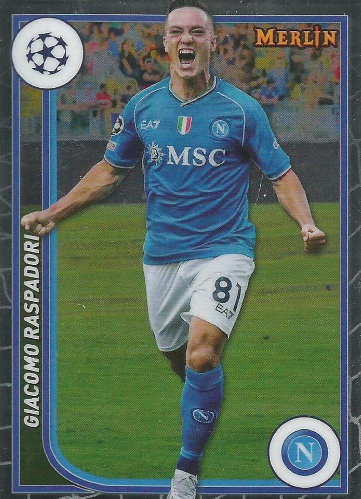 GIACOMO RASPADORI 2023-24 Topps Merlin UEFA Club Competitions
