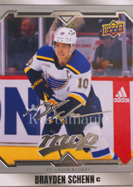 BRAYDEN SCHENN 24-25 UD MVP-Silver Script