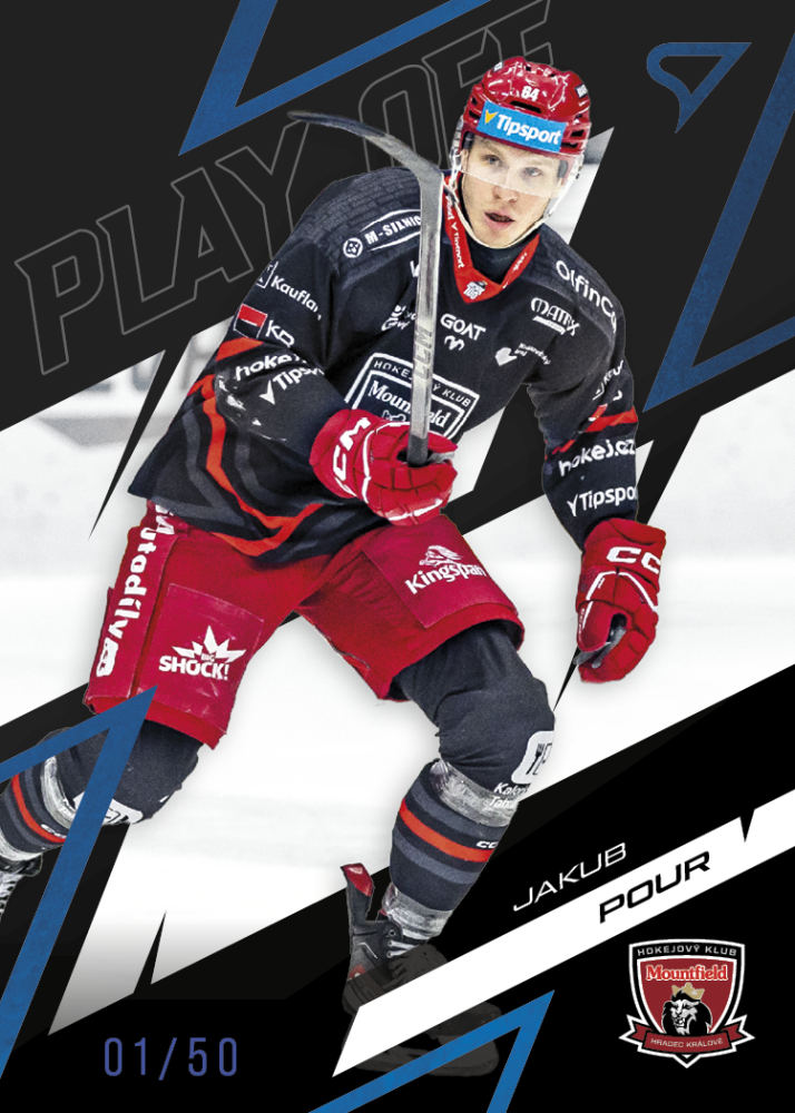 JAKUB POUR SportZoo ELH 2025/26 Play Off Azzure Blue 03/50