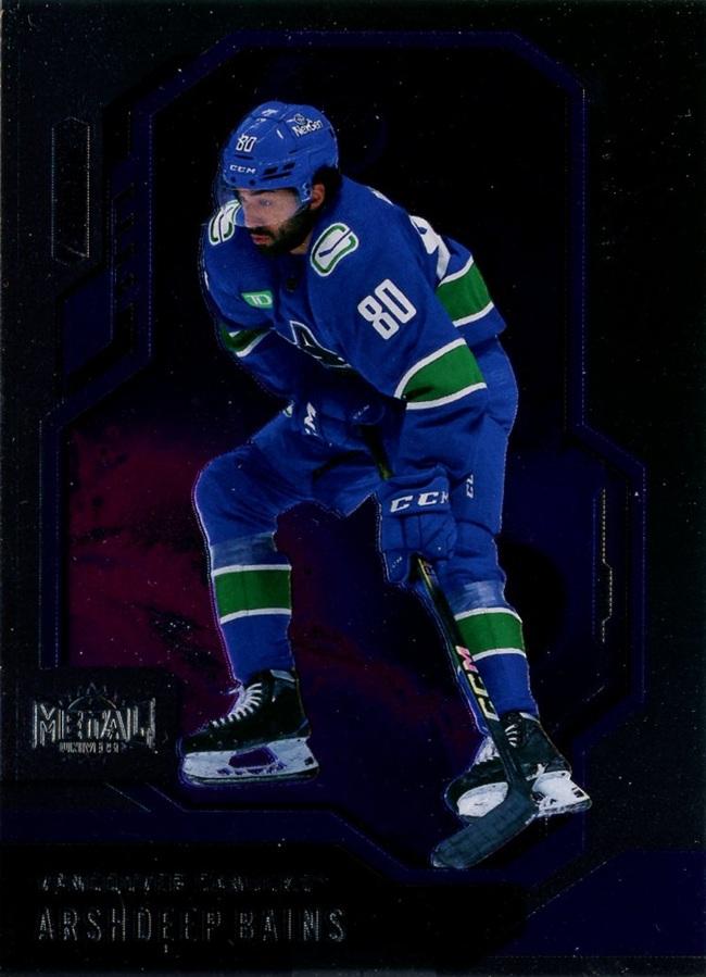 Arshdeep Bains Rookie 2024-25 SkyBox Metal Universe