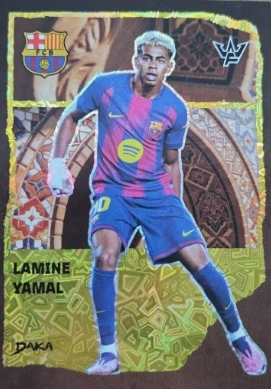LAMINE YAMAL 2025/26 Daka Final Whistle – PANINI – Insert