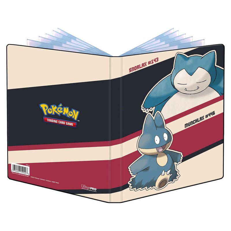 Pokemon 4-Pocket Snorlax Munchlax