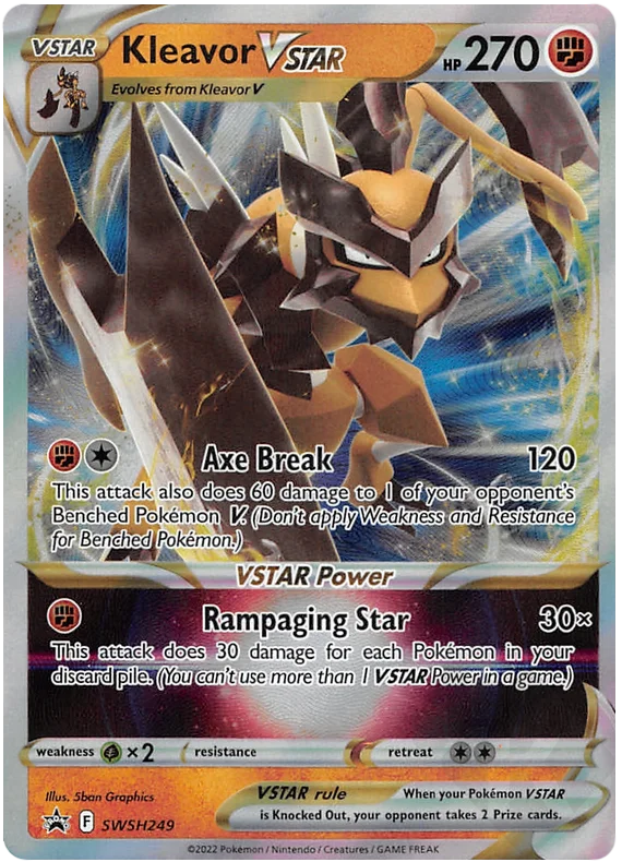Pokémon Jumbo karta – Kleavor VSTAR