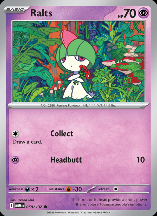 Ralts 058/132 Mega Evolution