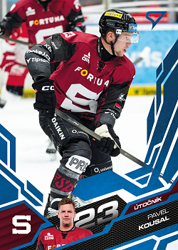 PAVEL KOUSAL 25-26 SportZoo Série1 Tipsport ELH Azzure Blue – 2025-26 – Parallel