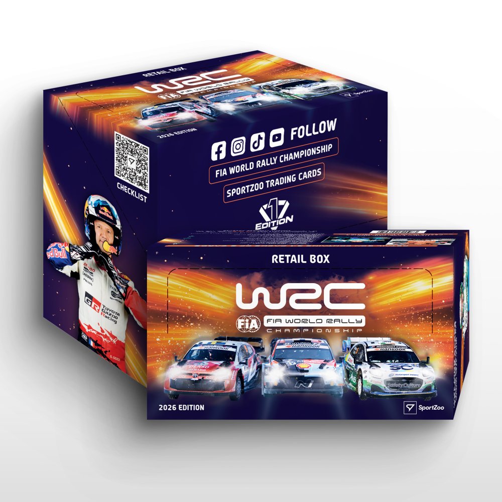 Rally kartičky SportZoo WRC 2026 edition- Retail box