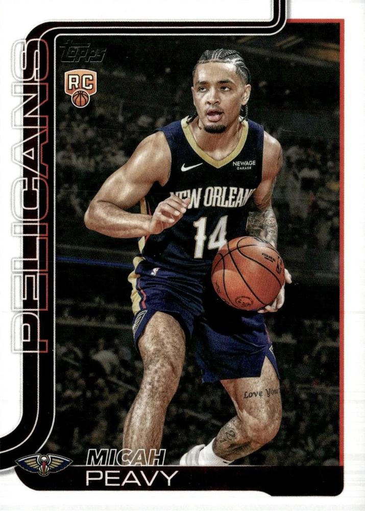 MICAH PEAVY 2025-26 Topps Flagship