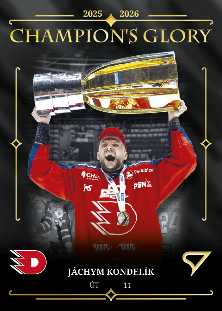 JIŘÍ SMEJKAL SportZoo ELH 2025/26 Play Off Champions Glory