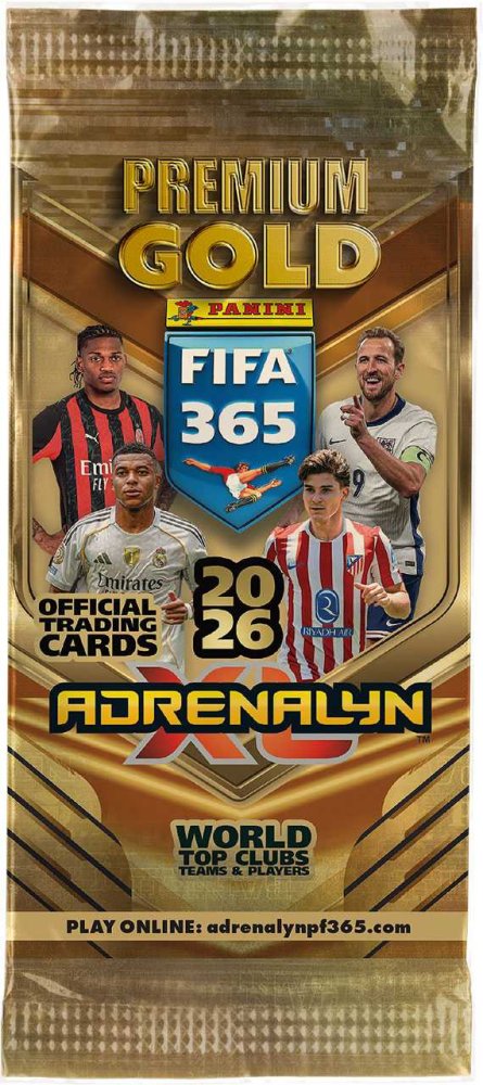 2025/26 - PANINI FIFA 365- ADRENALYN - GOLD PACKET