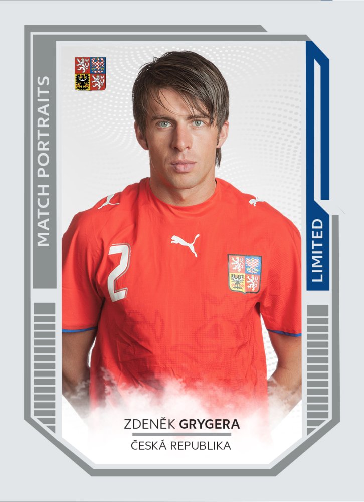 ZDENĚK GRYGERA 2022 Repre v Srdcích Match Portraits – 2021-22 – Insert