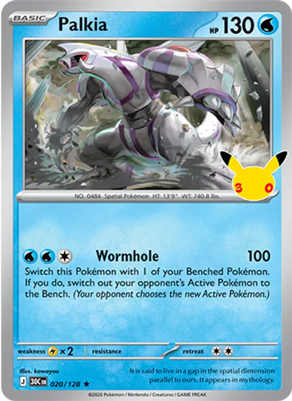 Palkia – #020 – 30th Celebration – holo – en