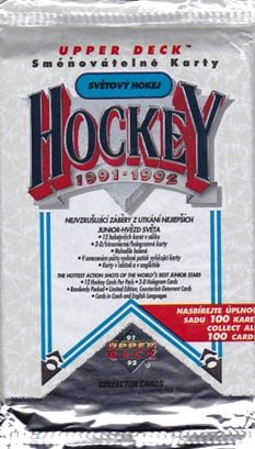1991-92 Upper Deck Ser. 2 balíček