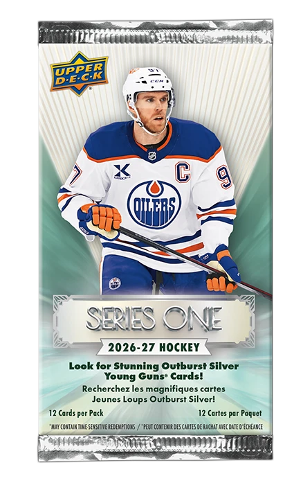 2026-27 Upper Deck Series 1 Hockey Blaster Balíček
